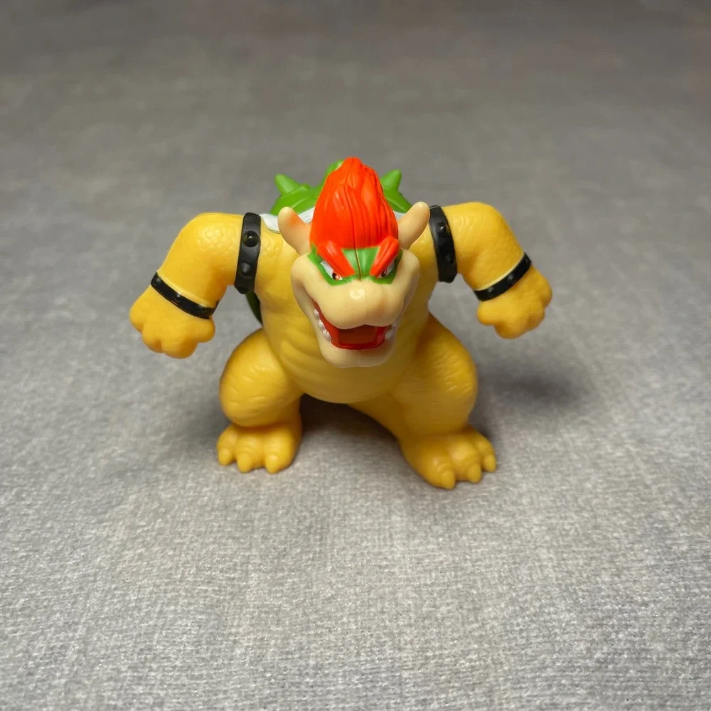 LOT Nintendo Mario Kart Mini Racers Toy Set Bowser Toad Princess‎ Peach Mario